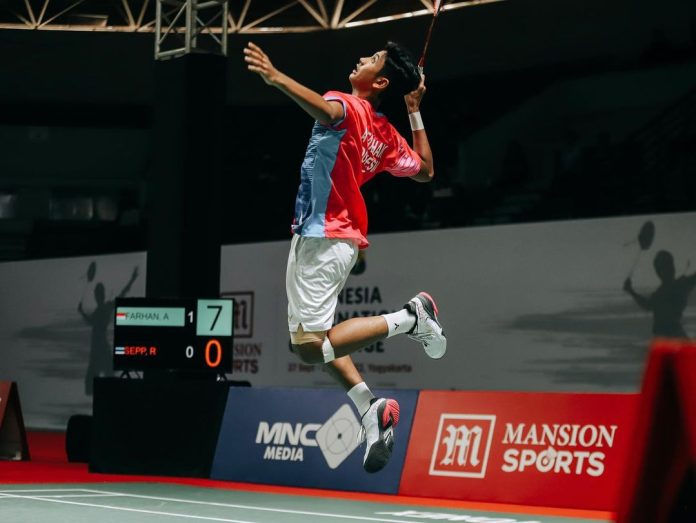 Atlet bulu tangkis Indonesia, Alwi Farhan raih peringkat pertama Dunia Ranking BWF level junior. (Foto: Instagram @alwifarhanalhasny)