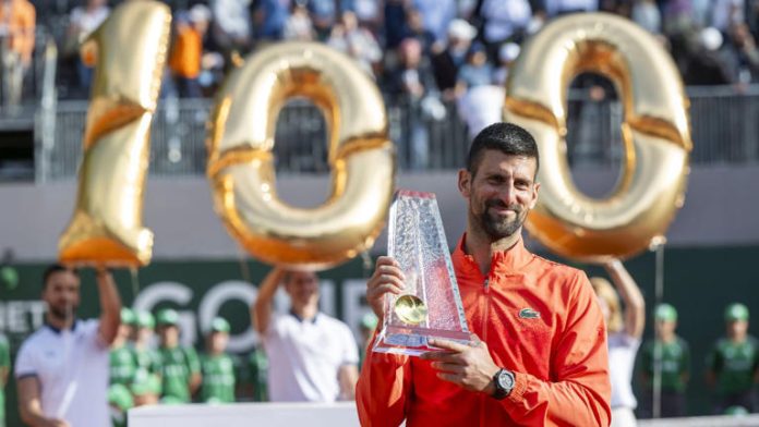 Novak Djokovic capai 100 gelar ATP (Foto: PA Images)