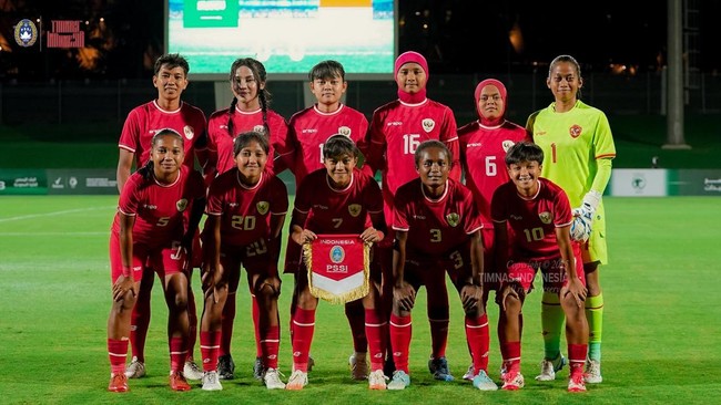 Daftar Pemain Timnas Putri Indonesia