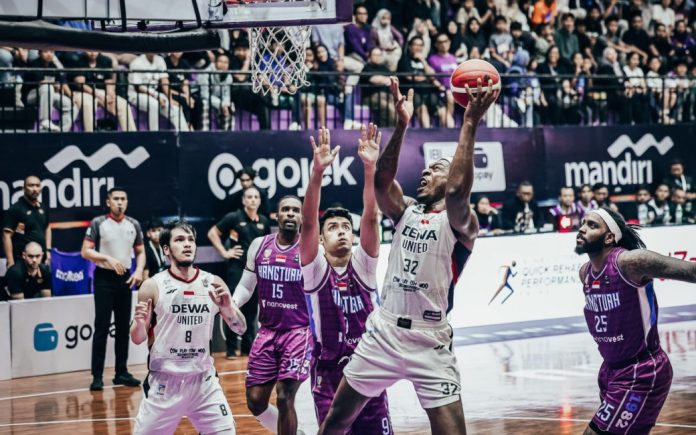 Hasil playoff IBL 2025 antara Dewa United vs Hangtuah (Foto: IBL)