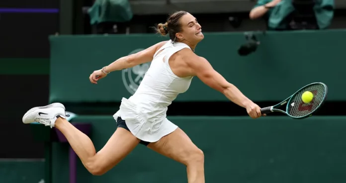 Aryna Sabalenka berhasil melaju ke perempat final Wimbledon 2025 (Foto: WTA)