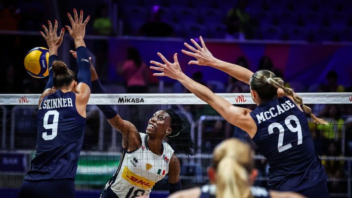 Tim Lolos & Degradasi VNL Putri 2025 (Foto: volleyballworld)