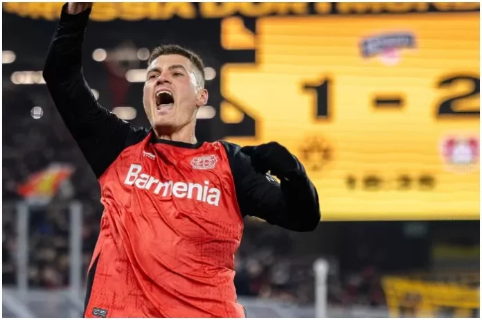 AC Milan resmi membidik penyerang Bayer Leverkusen, Patrik Schick (Foto: Instagram @p_schick)