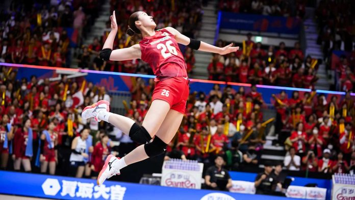 Jepang Libas Prancis 3-0 di VNL 2025 (Foto: volleyballworld)