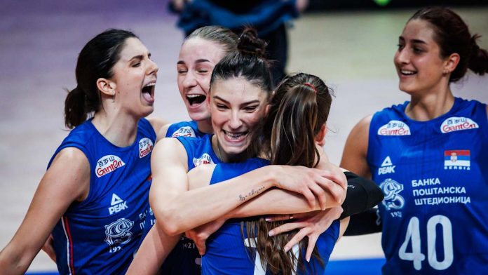 Serbia Bangkit! Kemenangan Perdana VNL 2025 Tumbangkan Czechia 3-1 (Foto: volleyballworld)