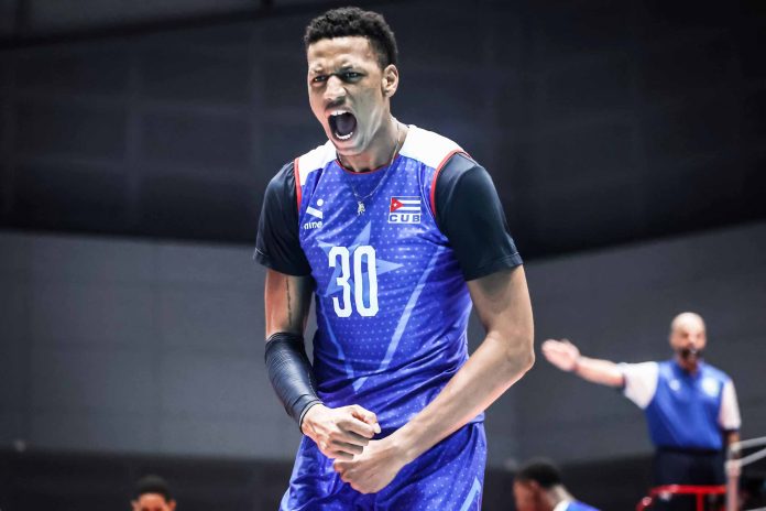 Profil Daniel Guillermo Martinez: “Monster Spike” Muda dari Kuba yang Menggebrak Dunia Voli U-21 (Foto: fivb)
