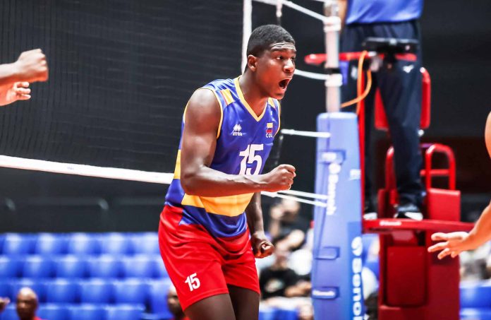 Profil Maicol Isaac Ortiz: Bintang Muda yang Membawa Harapan Baru Voli Kolombia (Foto: fivb)