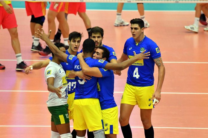 Brasil di FIVB U21 Putra 2025