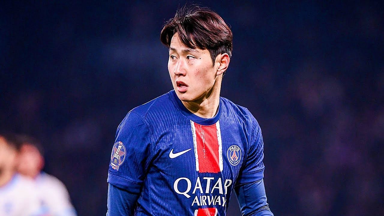 Maillot PSG Signé Kang In Lee - Jordan Blanc, Taille L, Avec Certificat D'authenticité