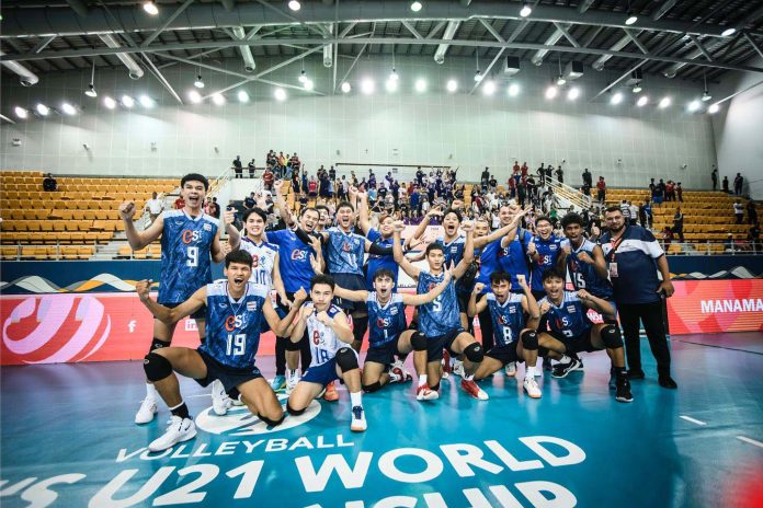 Thailand di FIVB U21