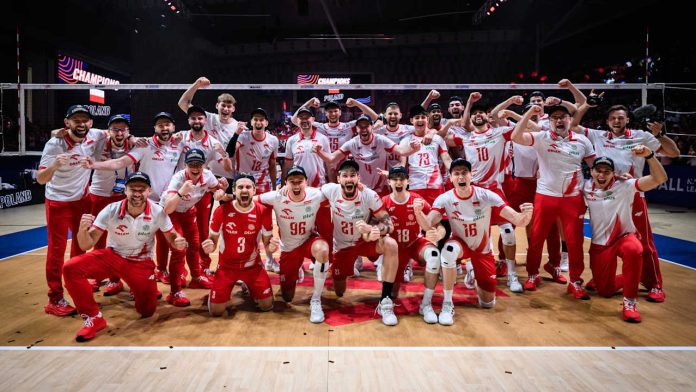 Hasil Lengkap Final VNL Putra 2025: Polandia Juara, Brasil Rebut Tempat Ketiga (Foto: volleyballworld)