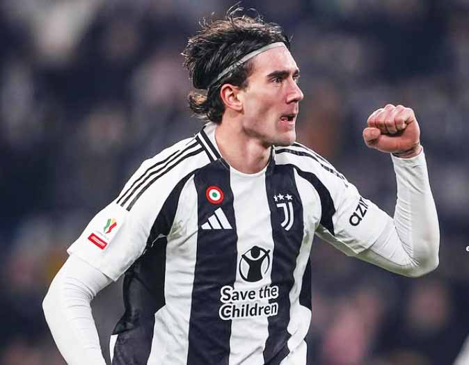 Dusan Vlahovic: Striker Andalan Juventus dan Calon Raja Gol Serie A 2025/2026 (Foto: Instagram/vlahovicdusan)