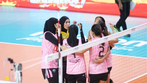 Hasil Livoli Putri 2025 Hari Ini: Petrokimia Juara Grup Pool DD dengan Rekor Sempurna (Foto: PBVSI)