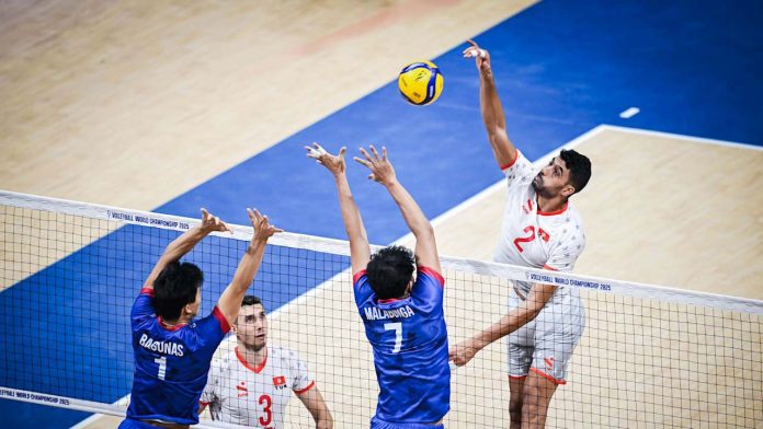 Tunisia Hancurkan Mimpi Debut Filipina di Kejuaraan Voli FIVB Putra 2025 dengan Kemenangan Telak 3-0 (Foto: volleyballworld)