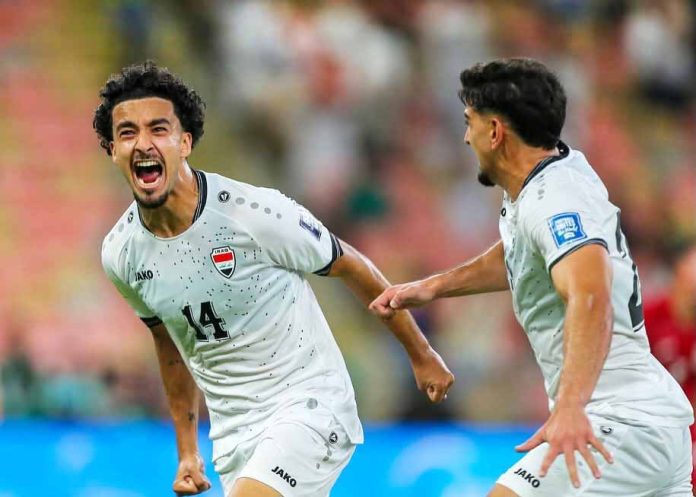 Profil Zidane Iqbal, Pencetak Gol Tunggal Irak yang Gagalkan Mimpi Indonesia ke Piala Dunia (Foto: X @IraqNT_EN)