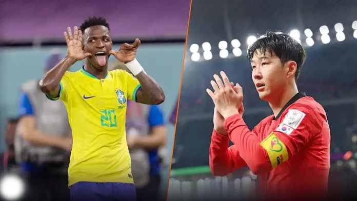 Korea Selatan vs Brasil