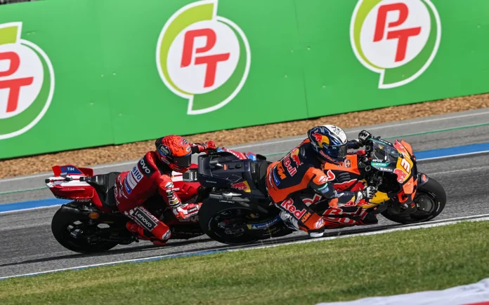 Marc Marquez Kapok Menyalip Usai Penalti MotoGP Thailand, Akui Kini Harus Lebih Hati-hati (Foto: MotoGP)