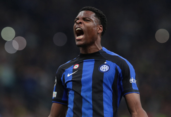 Real Madrid Bergerak! Denzel Dumfries Masuk Radar, Klausul Rp400 Miliar Bikin Inter Milan Waswas (Foto: X/@DenzelJMD2)